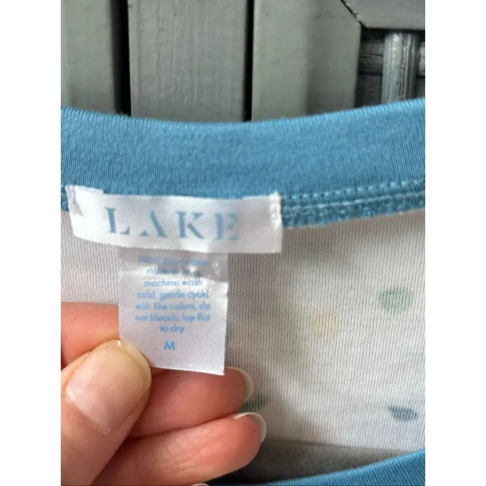 NWOT Maisonette x LAKE Pima Top in Confetti Sz M, $72 D20